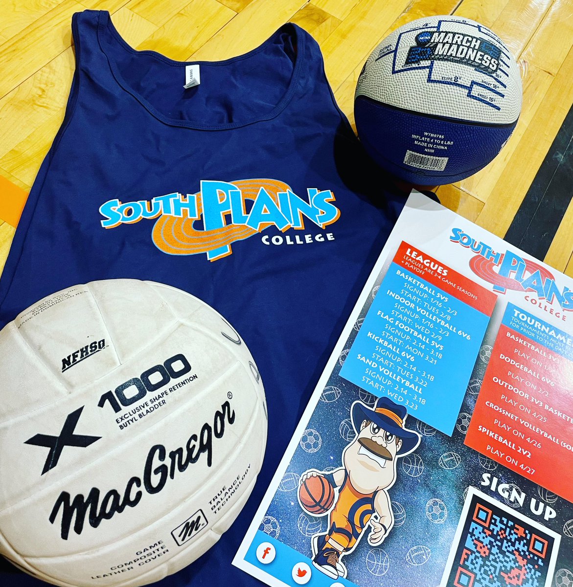 Want a chance to win our new SPC Space Jam tank?! Sign up your team for basketball &amp; volleyball leagues! Sign up for free using the IMLeagues app.