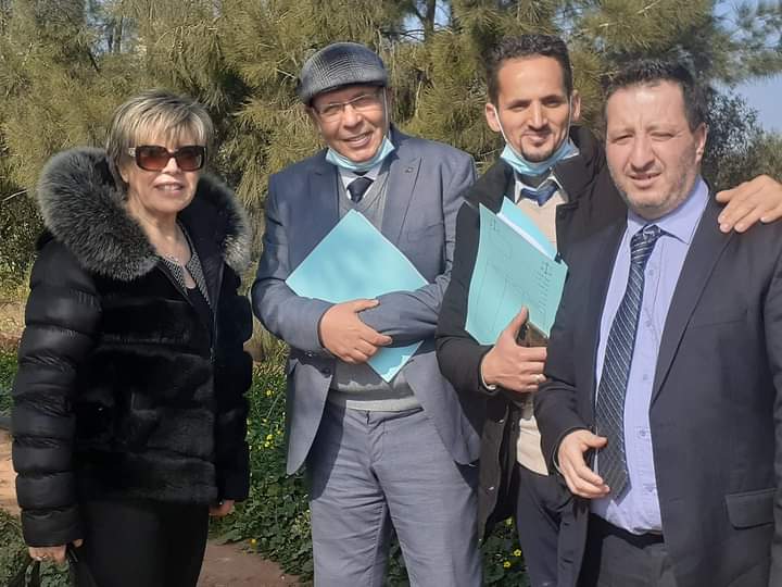 🔴بعد تأجيل قضية توات دليلة قمنا بزيارتها بالمؤسسة العقابية عين تادلس أين وجدنا صحتها متدهورة بعد تصميمها على مواصلة الإضراب عن الطعام
✍️ أستاذ حلة