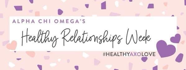 AXOUSC's tweet image. Happy Healthy Relationships Week!🥰This week is to foster the development of healthy relationships and, by so doing, prevent domestic violence and sexual assault💘 #healthyaxolove #axo #healthyrelationshipsweek #DVA