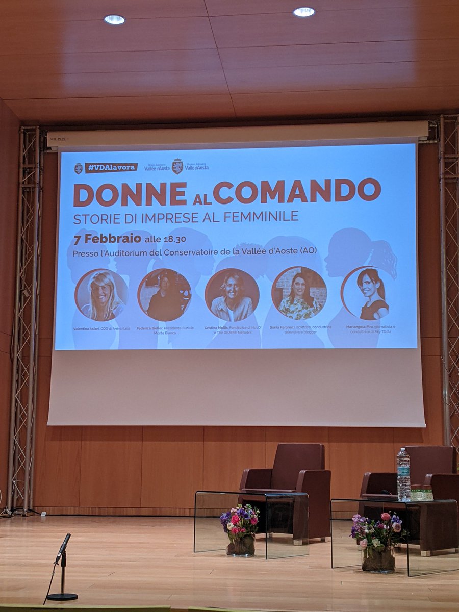 ValentinaBorre's tweet image. #donnealcomando esempi vincenti e concreti di donne per altre donne #vdalavora @luigibertschy @diplavorovda @ste65l