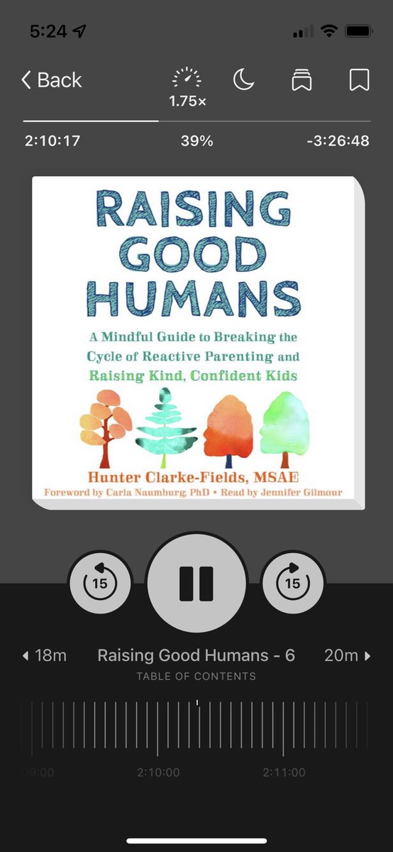 Starting the week out right. 

Irony: much of this book is about being a better parent. They talked today about the importance of sleep in mitigating a stress response. 

Sleeping is the first thing to go when my stress response is high. #whoops