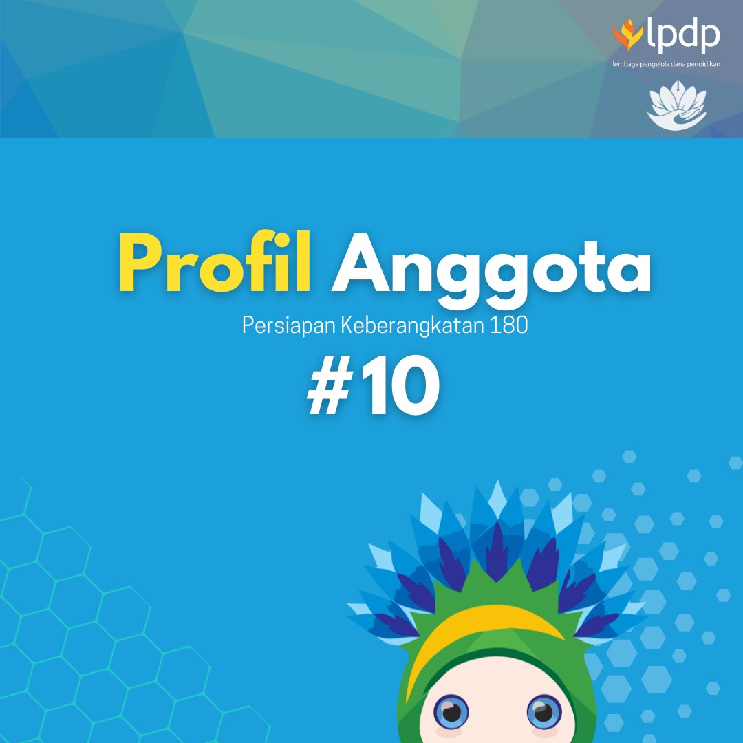 pk180lpdp's tweet photo. Wah tidak terasa kita sudah sampai di halaman profil terakhir untuk para anggota PK-180! Simak profil anggota berikut ini ya😊

Jadi siapa nih sobat Padma yang sudah hafal semua anggota PK-180?

@lpdp_ri
.
.

#DiriUntukNegeri #SDMUnggulIndonesiaMaju #AkuPastiMengabdi https://t.co/gjjqO81l53