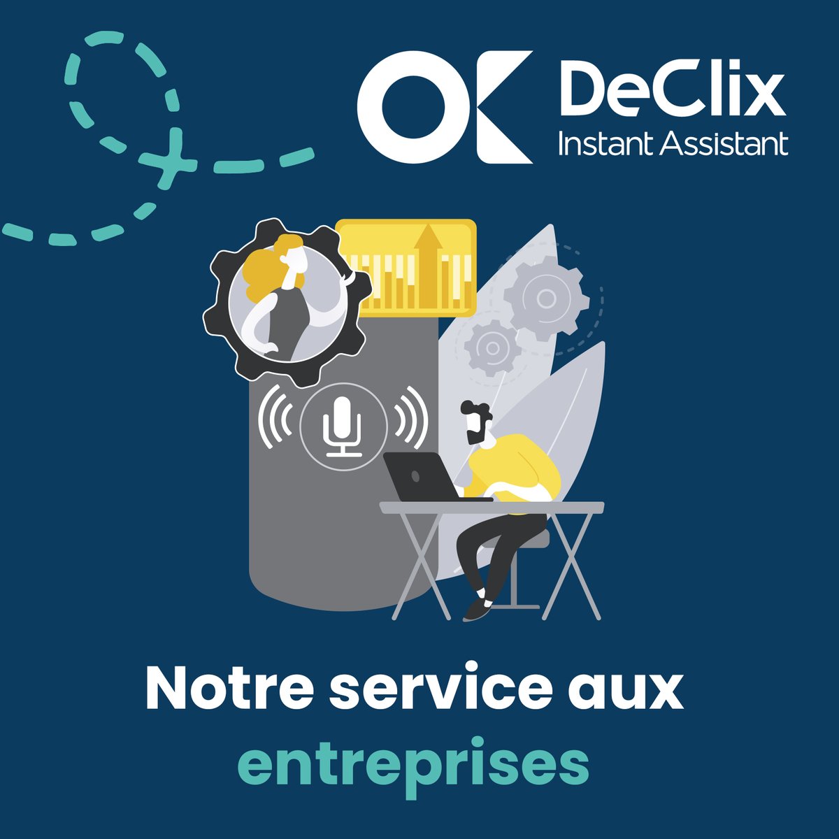 declix_CH's tweet photo. Declix believes that every company should offer a customer service that is adapted to the digital evolution Declix Instant Assistant is an online customer support application with online chat, video, audio and screen sharing, which allows you to chat with your customers instantly https://t.co/7wE93FVqsv