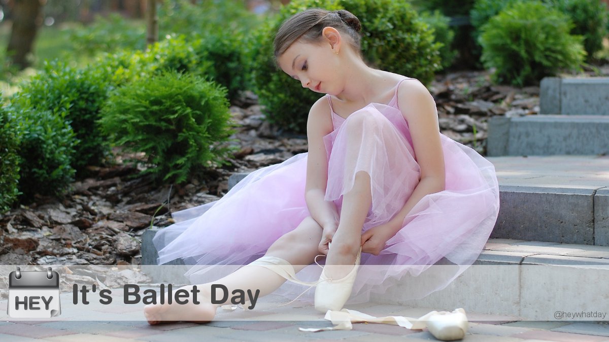 It's Ballet Day#BalletDay! 
#NationalBalletDay #Ballet