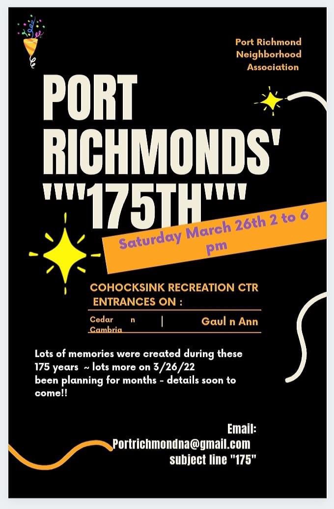 Stormtheheavenz's tweet image. Thank you, PORT Richmond  Neighborhood Association for supporting our fight against DIPG by purchasing an ad in the Fourth Annual Beans Ball event book.  

There is no cause greater than the fight for our children’s right to grow up to be adults.
 #WeMustDoBetter 
#BeansBall2022