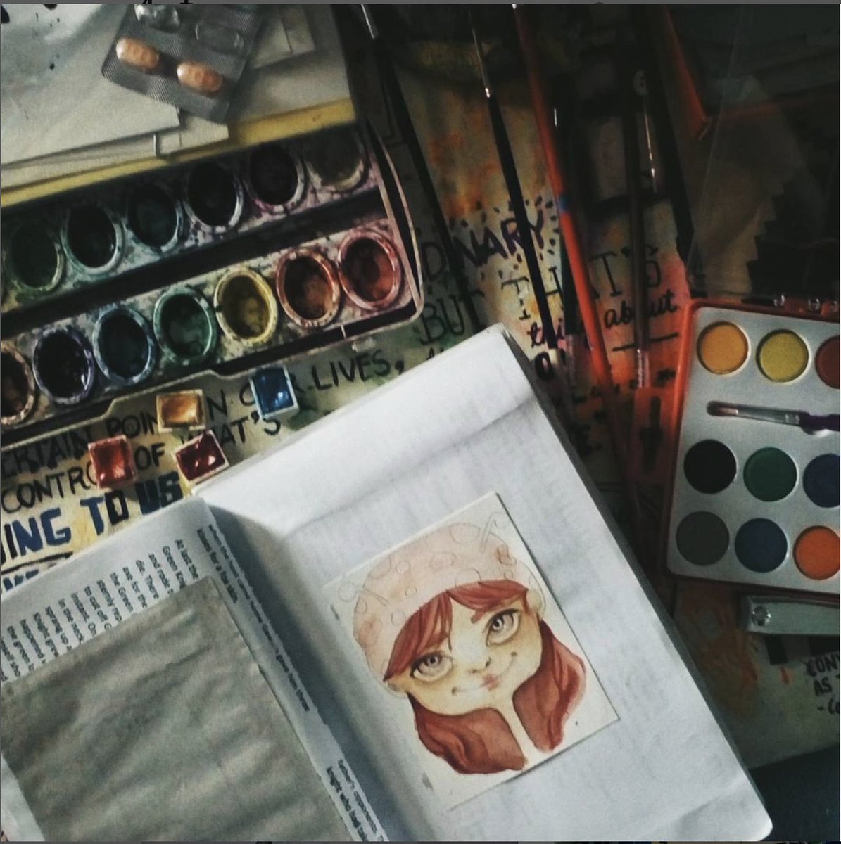 gumsmiles__'s tweet photo. Throwback to my favorite watercolor painting back in 2016. A friend asked to buy it back then pero sobrang attached ako sa gawa ko that I refused the offer. 

#artph #throwbacknotthursday https://t.co/J78LwawSol