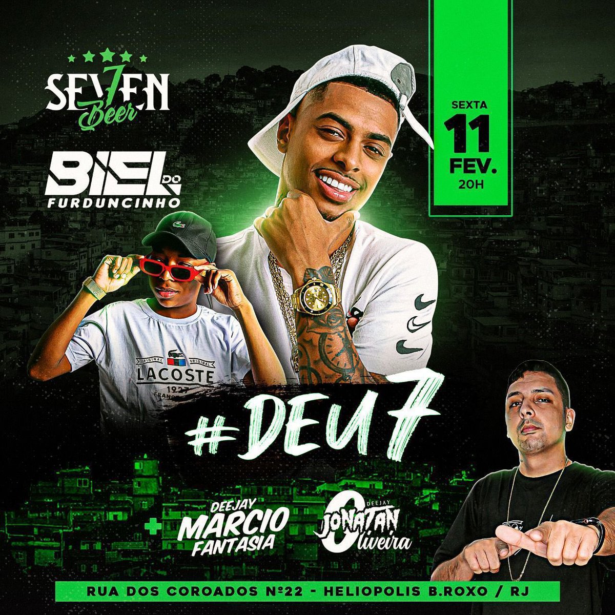 Ritminho de sexta 🕺🏽
#sevenbeer 
#Deu7