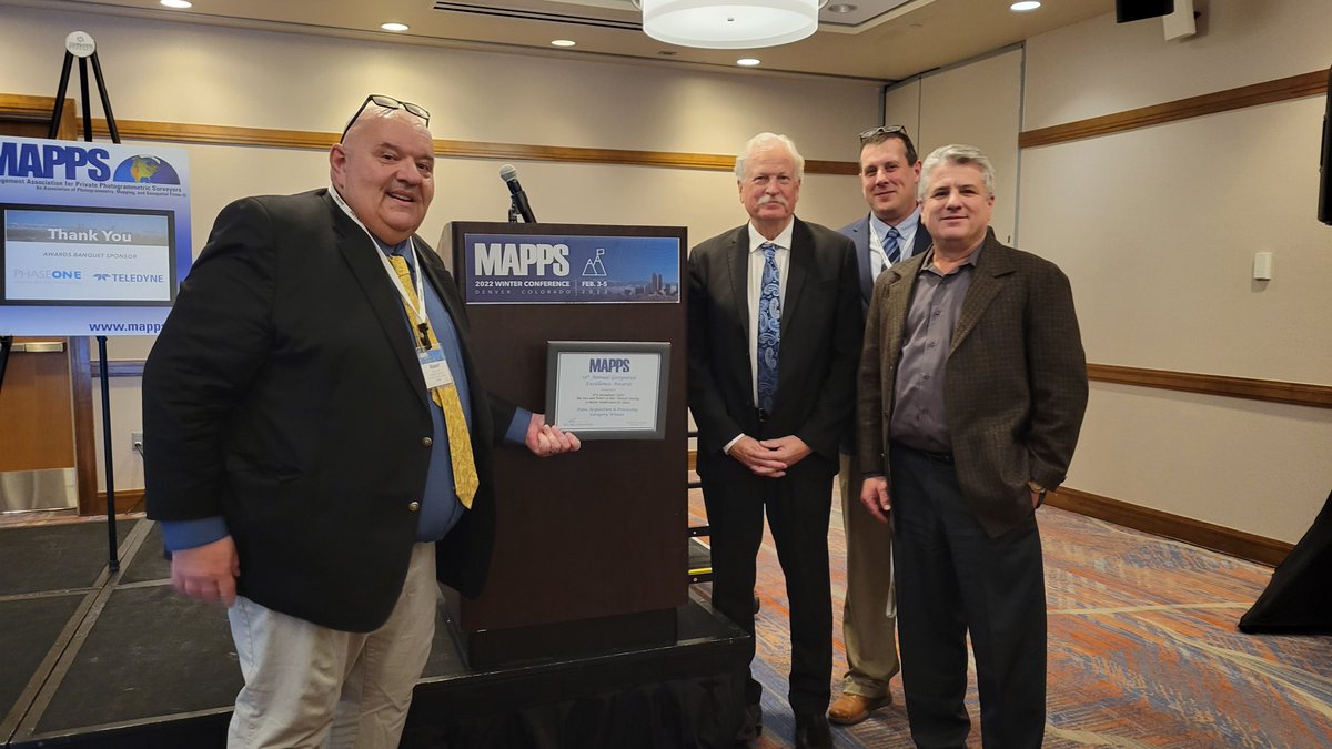 MAPPSorg's tweet photo. Last week MAPPS honored members with the 2021 Geospatial Excellence Awards as part of its 15th annual awards ceremony. Read the full announcement at https://t.co/An7IRKhgcv Congratulations to all our awardees! https://t.co/JWwOQLMKkT