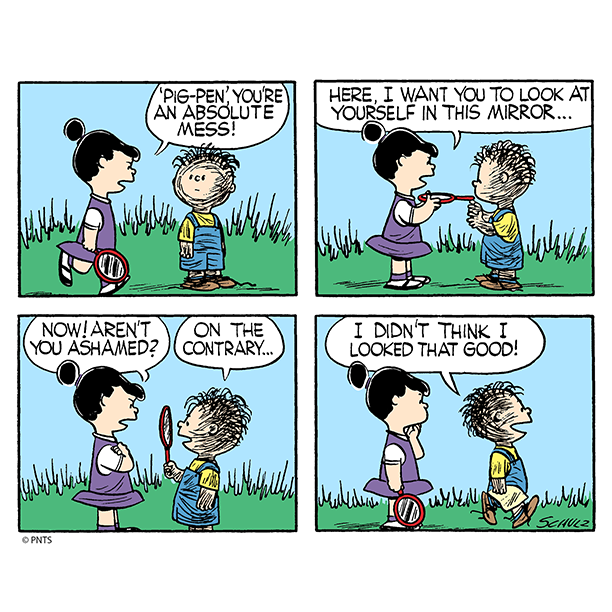 Be proud to be yourself.