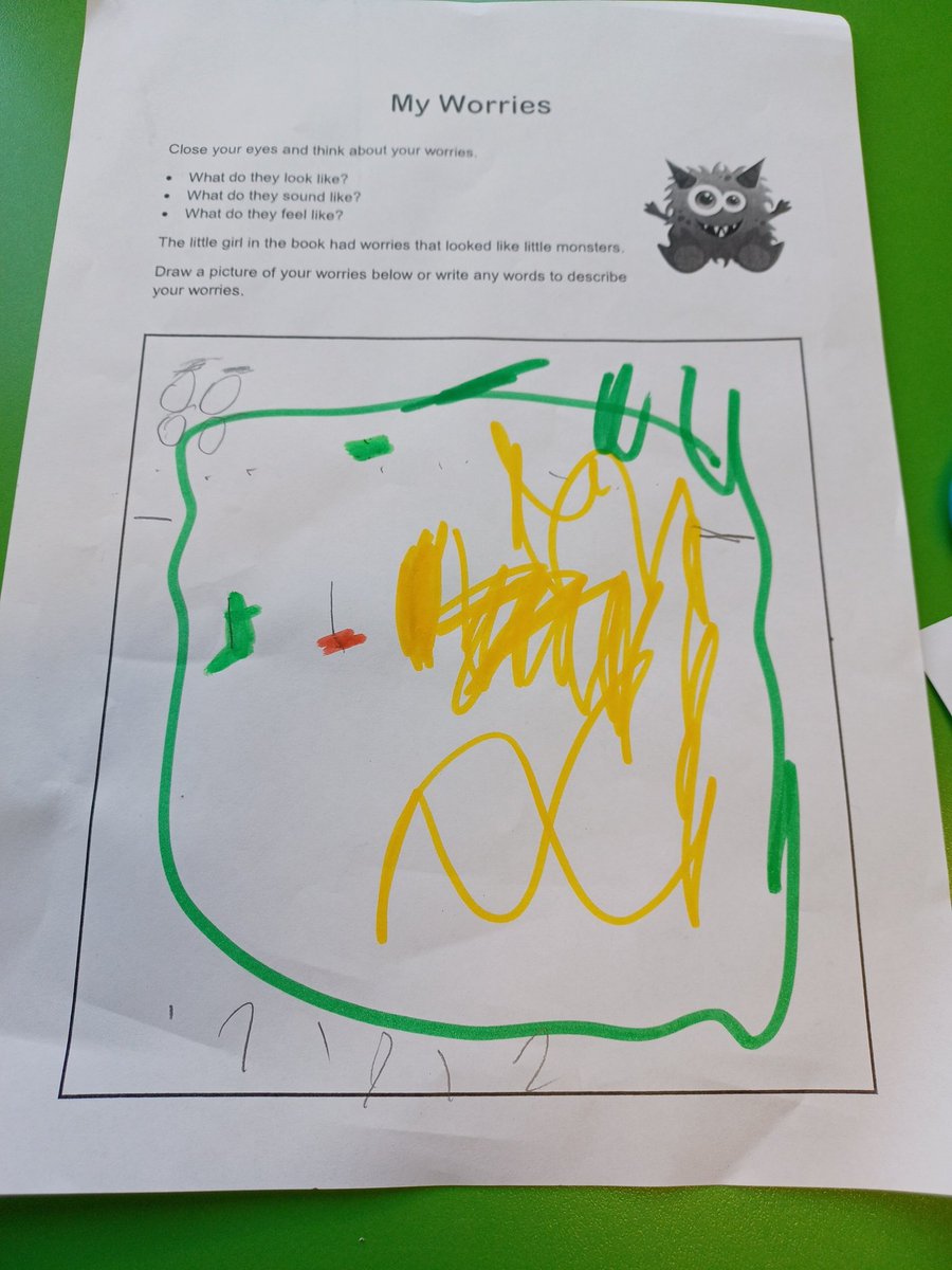 TheParksElsa1's tweet photo. ELSA session year 3 - today we drew what our worries look like - we also filled our worry bags with our worries 😟 tomorrow we are going to carry our worry bags around all day as they are heavy with our worries 😟 😨 😀 😊 ❤ 
@DeltaTheParks https://t.co/Dwd0SZSde3