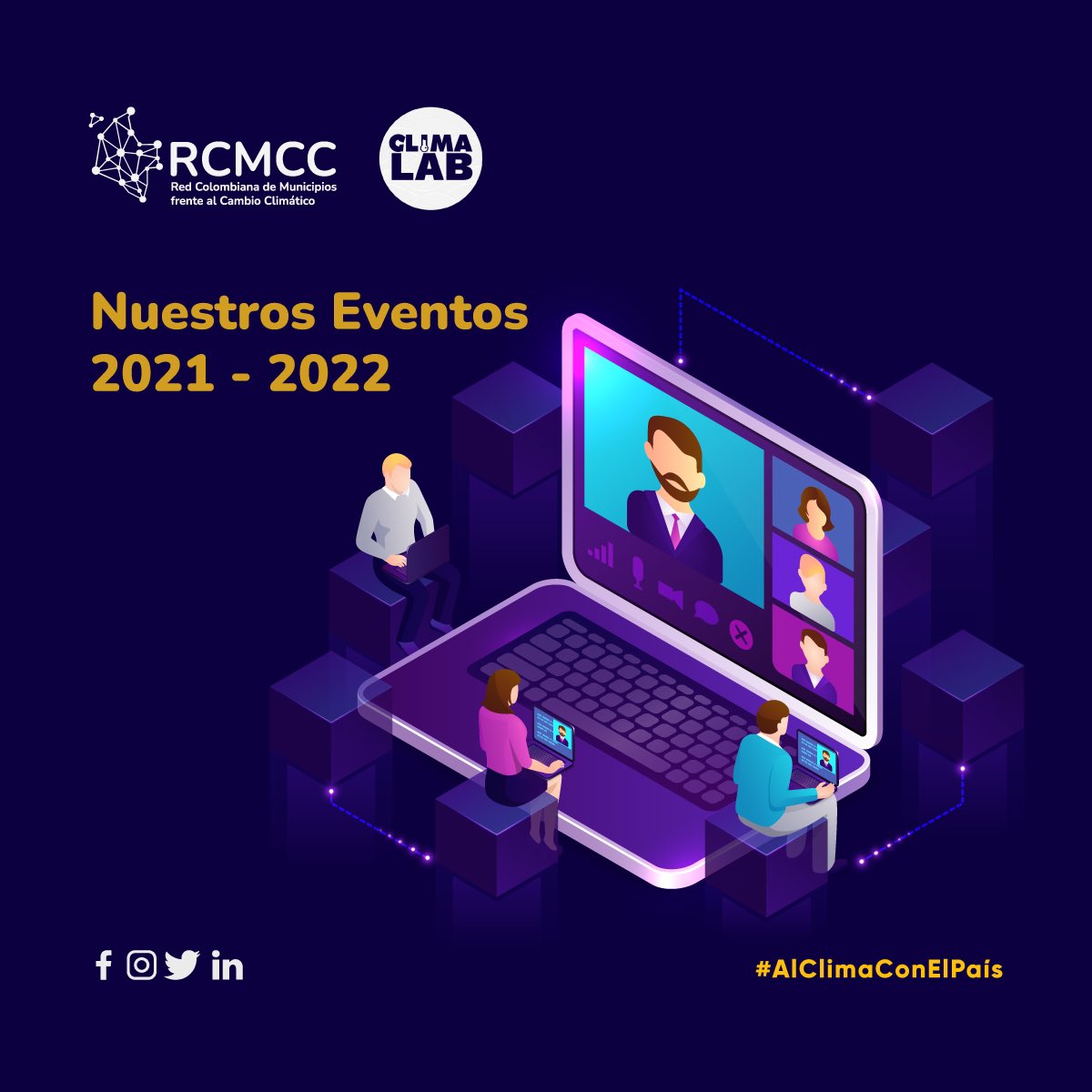 rcmcc_colombia's tweet photo. La #RCMCC está #AlClimaConElPais, por eso extendemos la invitación a participar de los Foros Regionales y Cumbre Nacional de Municipios frente al Cambio Climático eventos para conocer las acciones climáticas en las regiones del País.
¡Te esperamos! https://t.co/lrtTxRxUCf