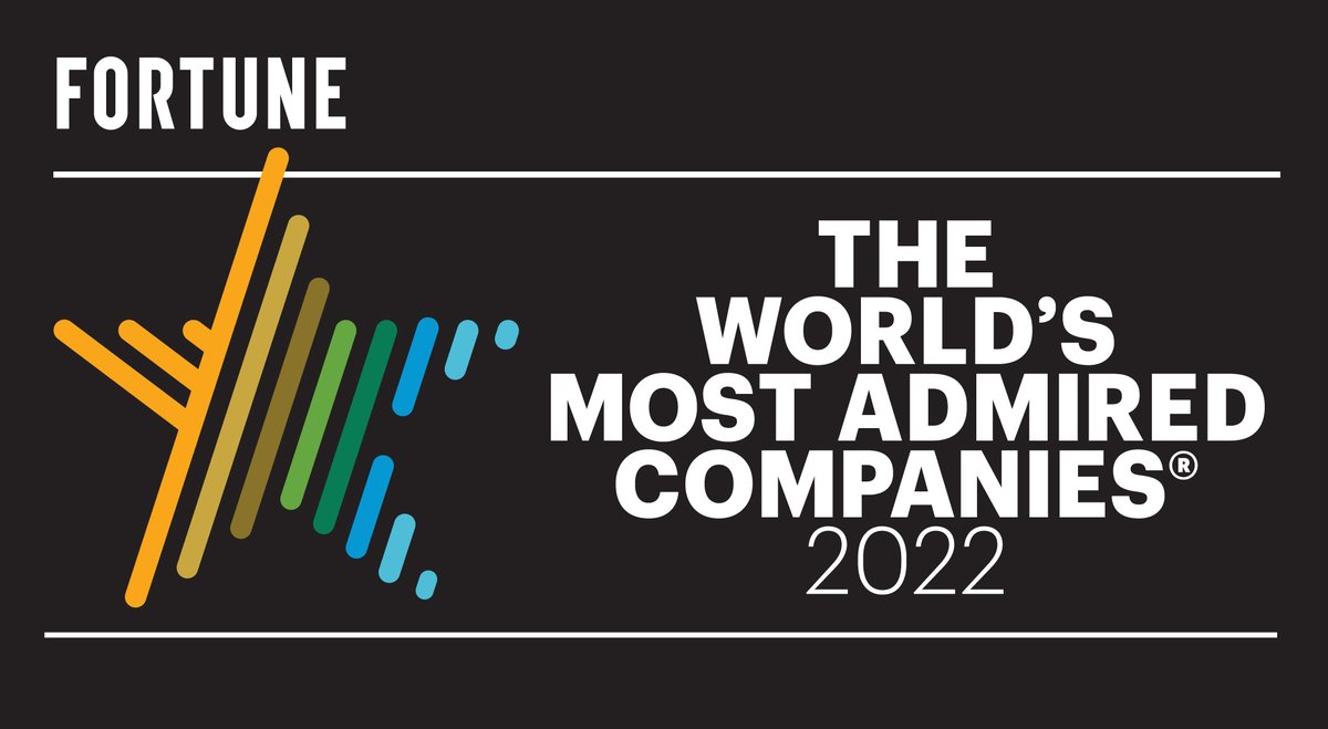 Steelcase's tweet photo. We’re honored to share @FortuneMagazine has again named us one of the World's #MostAdmired companies for the 16th time in our history. https://t.co/TH0PNDAsQW https://t.co/Is492VmiwU