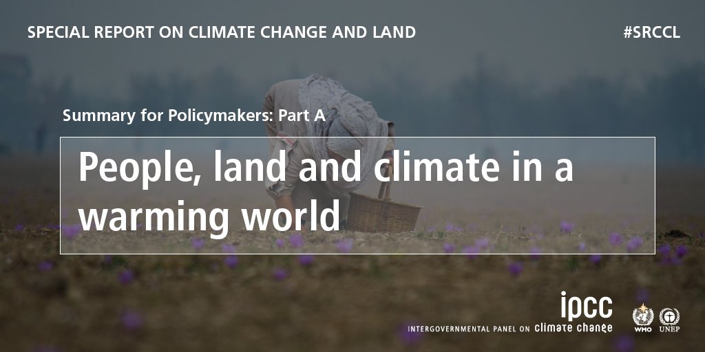 IPCC_CH's tweet photo. Did you know that human use affects more than 70% of the global, ice-free land surface?

Find out more about the interactions between people, land and climate in a warming world in the Special Report on Climate Change and Land #SRCCL 🚜 ➡️ https://t.co/zhaITAqAXt

#ClimateReport https://t.co/mT2Fd6S85K