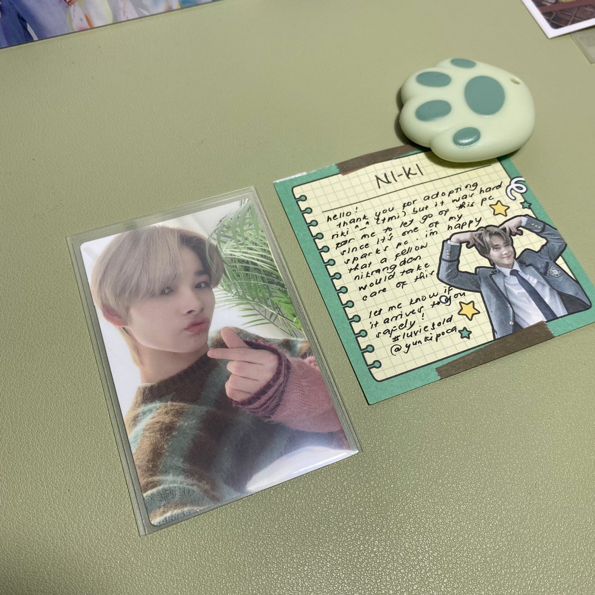 nrktpsh's tweet photo. β£ #KTmails
One of my prio pcs came home! Thank you sm @yunkipoca for this π€ the pc is in good condi and well-packed din. π€ #luviesold https://t.co/JRhWj5dF3Y