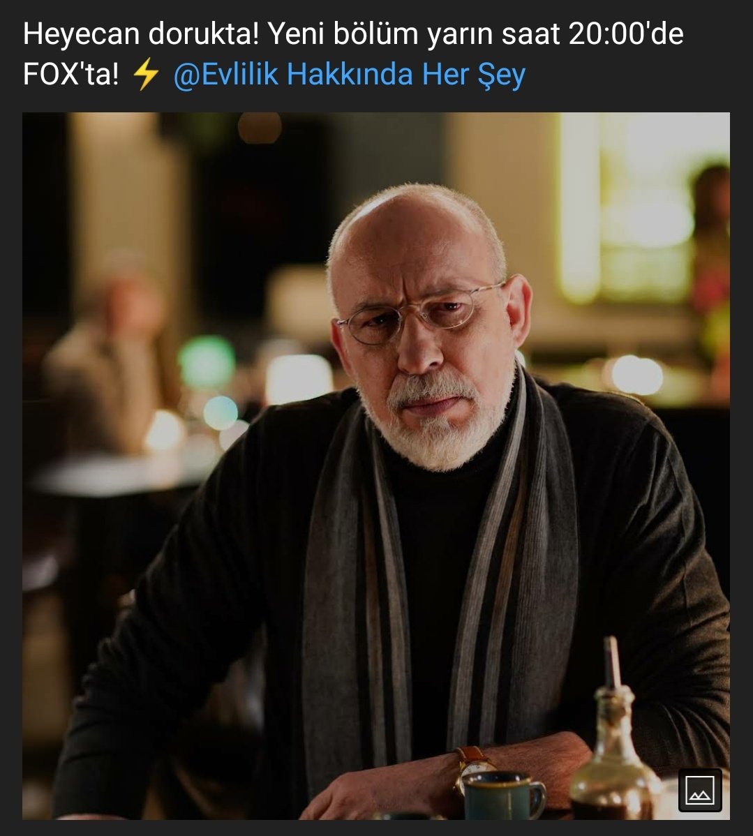 Fazla karizmatik biri 💥

<a href="/EKucukkomurcu/">Erdal KÜÇÜKKÖMÜRCÜ</a>

#EvlilikHakkındaHerŞey yeni bölümü yarın saat 20:00'da @FOXTurkiye'de.