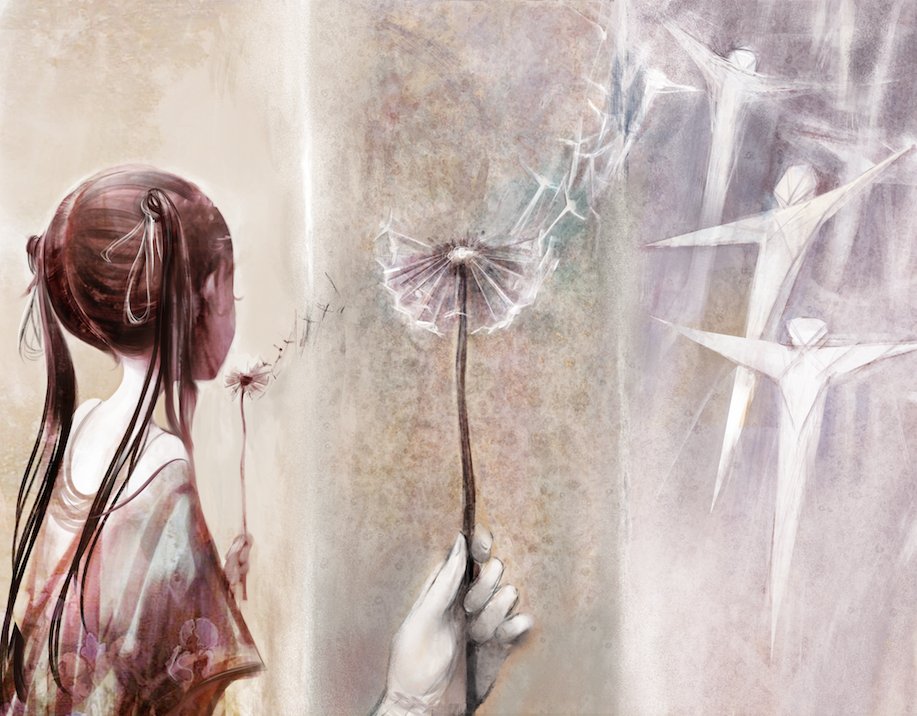 告別 大型版 Seb McKinnon アートプリント 複製原画 MTG Growth Spiral - Seb McKinnon - Signed by the Artist - MTG