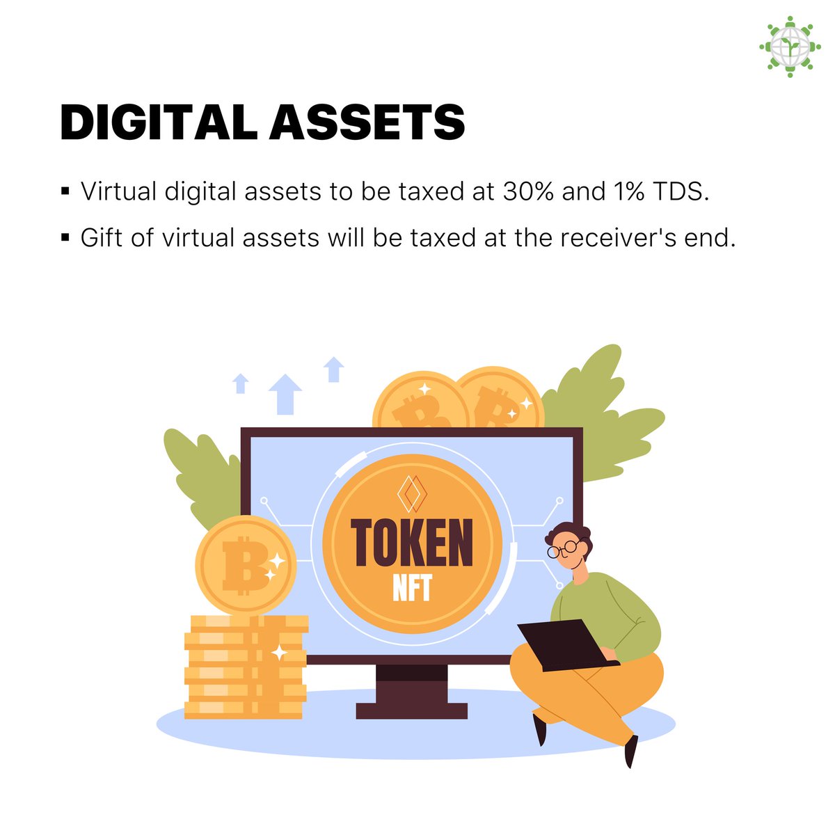 iiec_iiserbpr's tweet photo. Union budget highlights - Part 4

'Cryptocurrency' has emerged as a hot investment topic in recent years, particularly among young investors.
Finance Minister Nirmala Sitharaman finally shed light on tax liabilities for virtual assets like cryptocurrencies.
- Team IIEC https://t.co/cSiNAaNYww