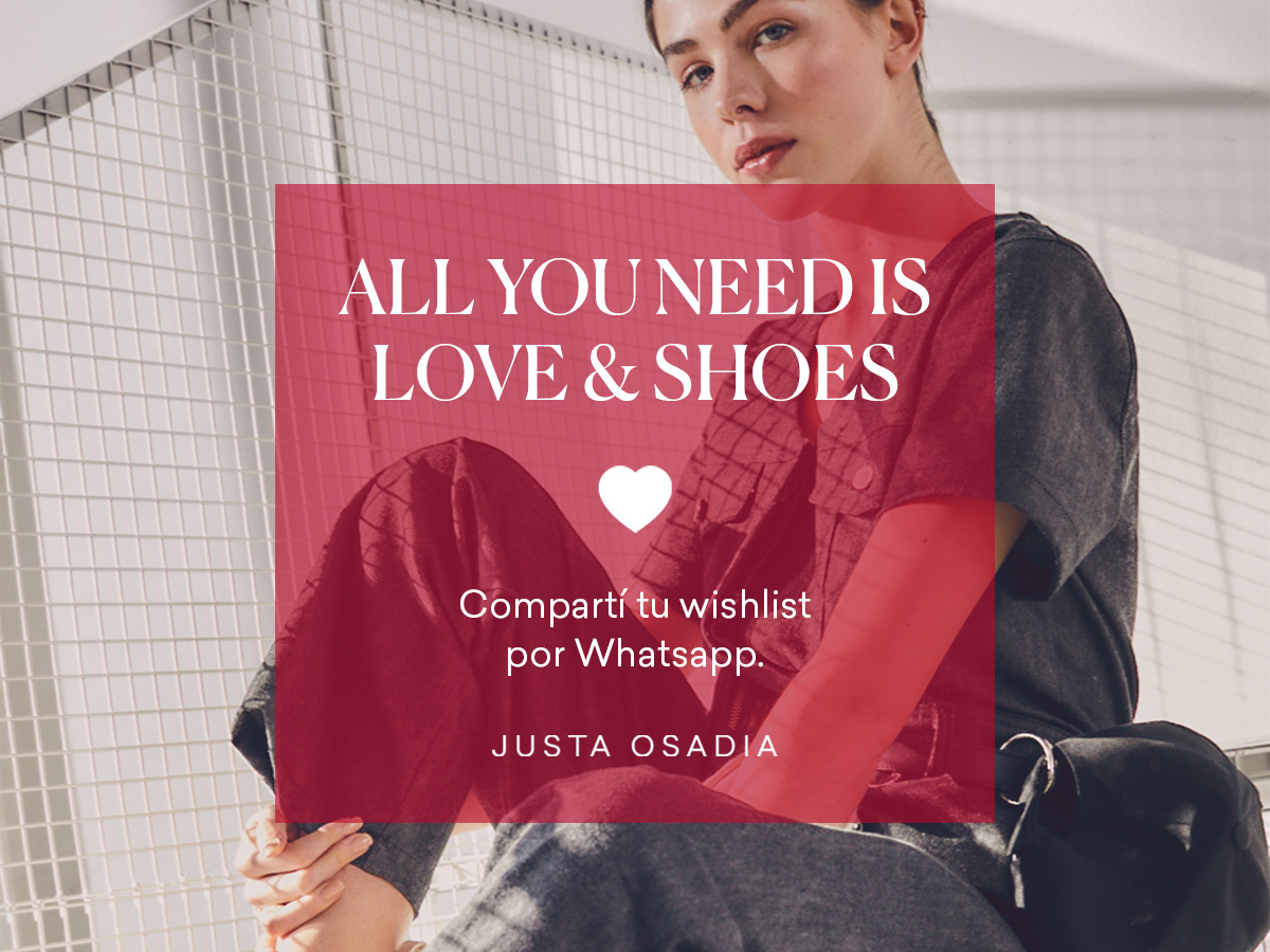 ¡Para este día de los enamorados ayudá a tu media naranja compartiendo tu wishlist! Ingresá en justaosadia.com, elegí tus productos favoritos, seleccioná la opción "agregar a mi lista de deseos" y compartí tu wishlist por whatsapp.
Que te regalen #JST es amor ♥