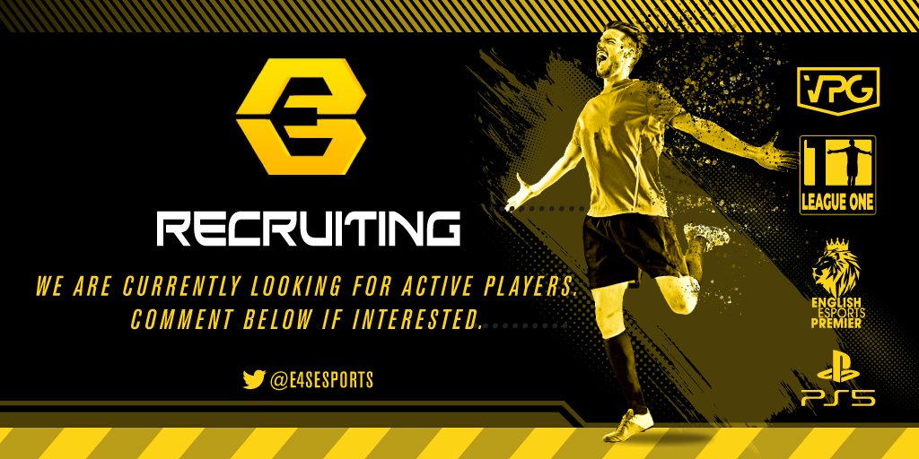 Ephors eSports are looking for some committed players to join our squad.

Need a GK for tonight.