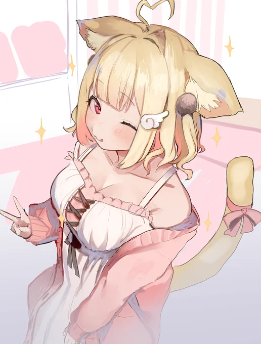新衣装かわいかた!
#かりにゃ～と 