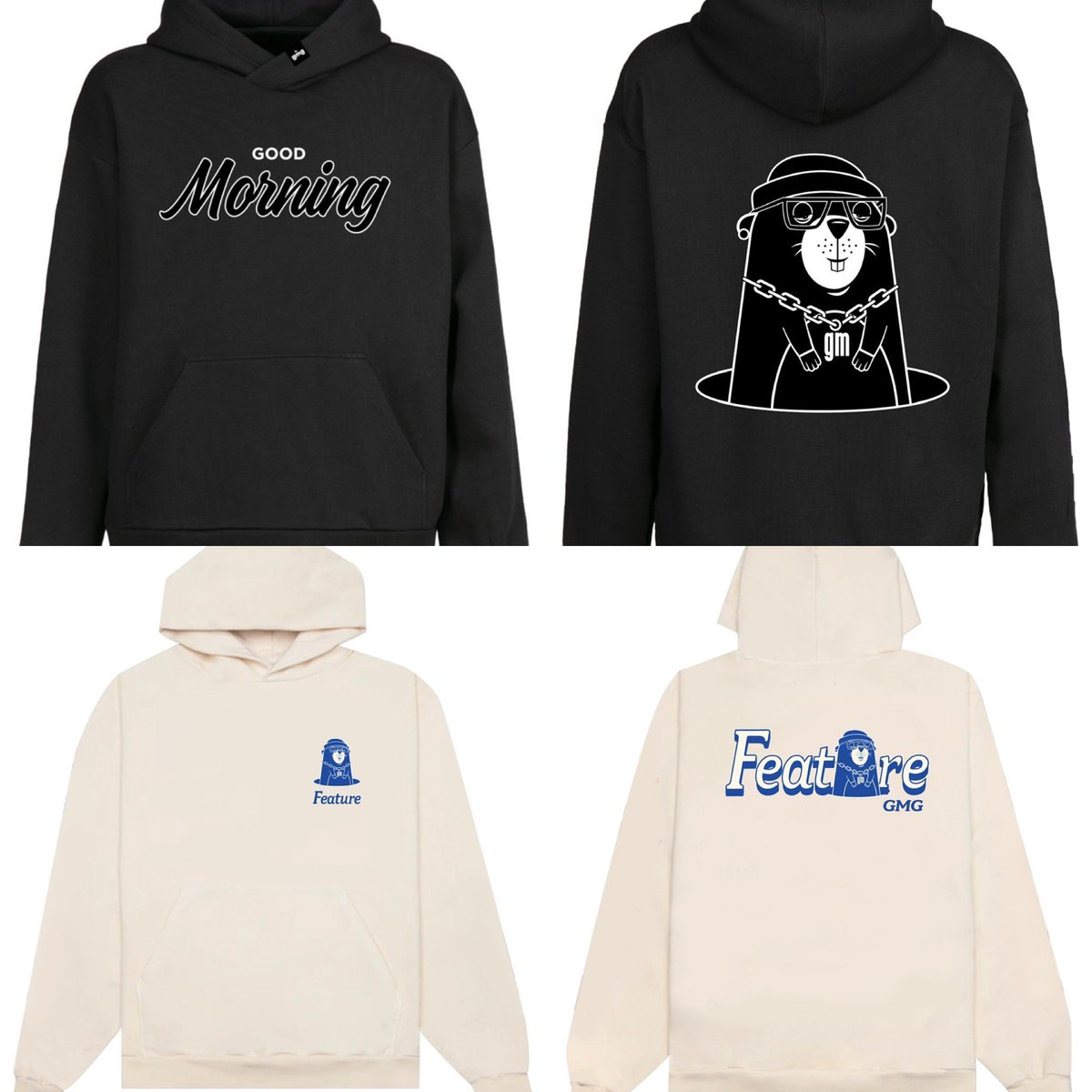 gmGroundhogs's tweet photo. 1 Hog = 1 hoodie 

Hog holders can claim their FREE hoodie now at https://t.co/H3xuaovXIu. 
Get ‘em while you can. The redemption window closes on 2/18/22 https://t.co/a692ToODzV