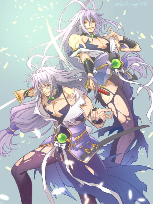 無双と本家の中傷姿の比較絵を描こうとして結局魔法少女にしかならなかったむらまさの絵です。 