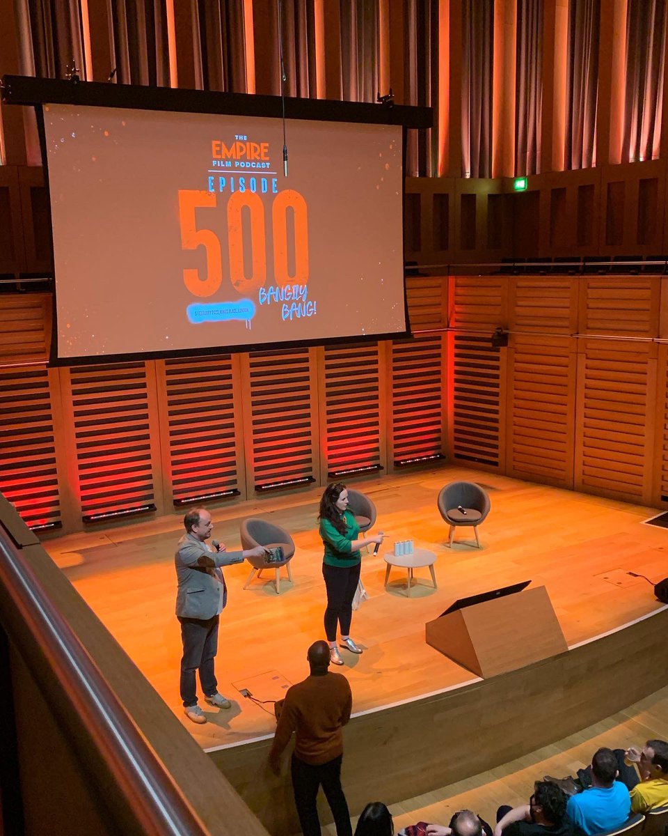 I went to see <a href="/empiremagazine/">Empire</a> podcast this weekend &amp; it was so much fun! The surprise guests included <a href="/TomHolland1996/">Tom Holland</a>, <a href="/realjknoxville/">Johnny Knoxville</a> &amp; <a href="/iamkateherron/">Kate Herron</a> and after a long pandemic this was a great experience to get back into the swing of events again. Thank you! #empirepodcast