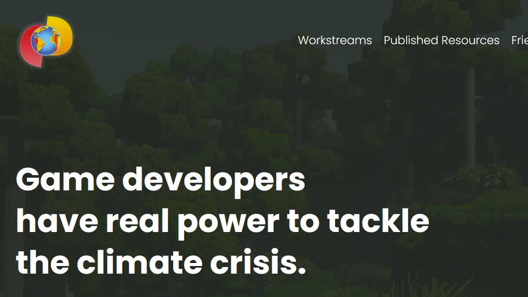 The <a href="/IGDAClimateSIG/">IGDA Climate SIG</a> has had a great public website for a few weeks now. If you are interested in their work, make sure to check it out and join the Discord channel.