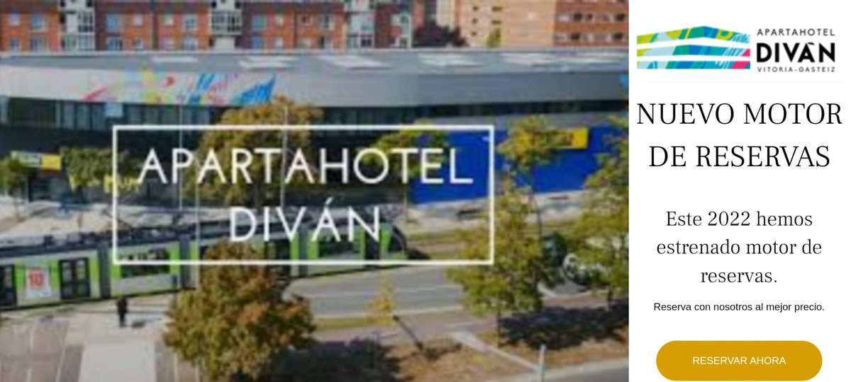 divanvitoria's tweet photo. 𝐍𝐔𝐄𝐕𝐎 𝐌𝐎𝐓𝐎𝐑 𝐃𝐄 𝐑𝐄𝐒𝐄𝐑𝐕𝐀𝐒 🗓️
Ahora puedes reservar directamente en nuestra página #web 🌐 Reserva tu #apartamento en #Vitoria en nuestra web oficial y obtén las mejores condiciones para tu #reserva con total seguridad en @divanvitoria.
➡️ https://t.co/TFUIsfcu5r https://t.co/uith408U6u
