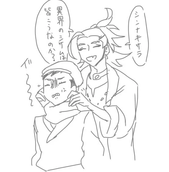 叔父に送った画像がこの3枚なんですけど変顔しか描かない人間だと思われそう 実際ほぼそうなんですけど 