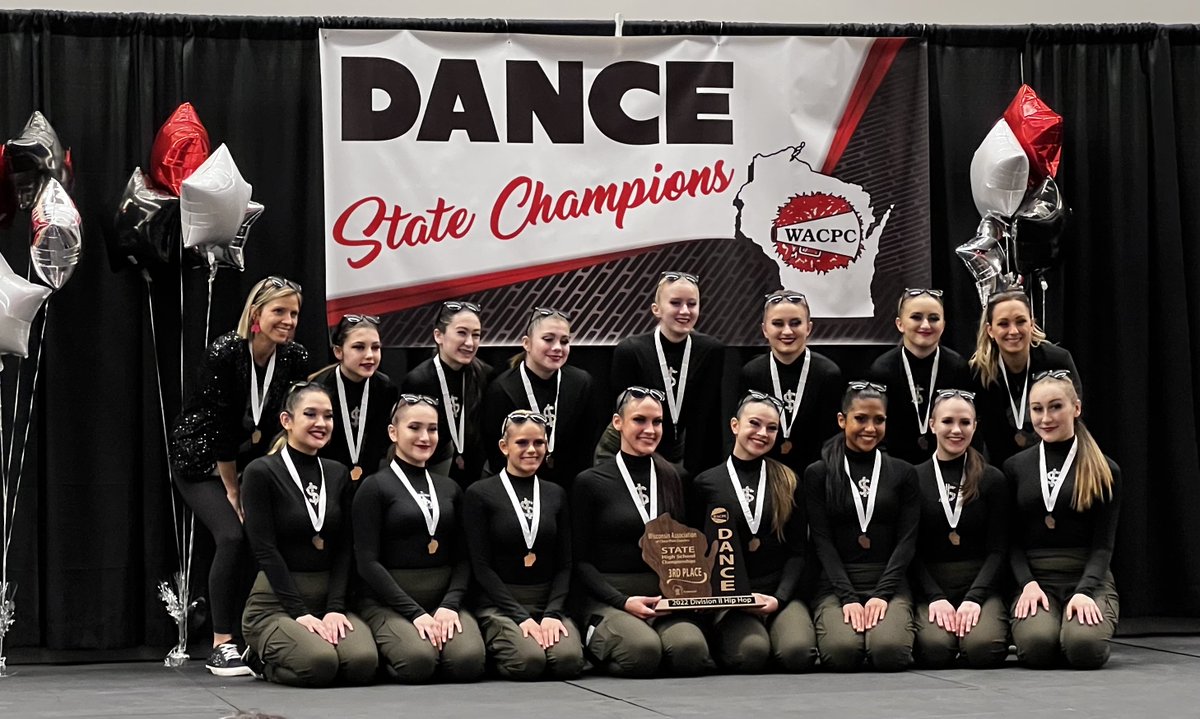 whitnallAD's tweet photo. This weekend the Whitnall Dance Team competed at the WACPC State Competition &amp; brought home a 3rd place trophy 🏆 for their D2 hip-hop routine! The team placed 8 out of 23 for their D3 Pom routine. Congratulations!! @whitnalldance @coachemayer #whitnallpride https://t.co/eo5y2m8sVN