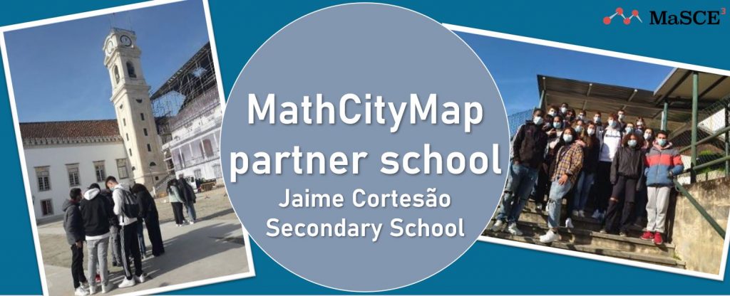 mathcitymap's tweet image. Welcome in the #team! 😍
Jaime Cortesao Secondary School is our second #partnerschool in MaSCE³! Check out the newest article with a report of the teachers' and students' #mathtrail activities in #Portugal! 🇵🇹 
mathcitymap.eu/en/introducing…
🏫 Interested? Visit masce.eu!