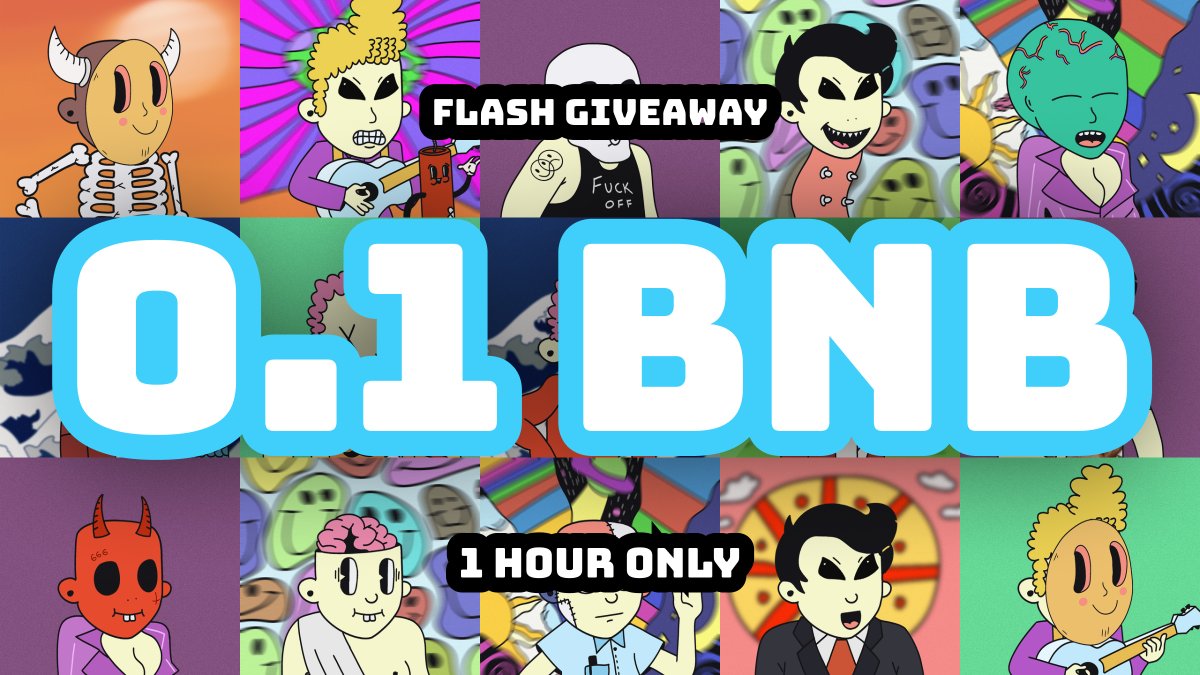 FunLabsNFT's tweet photo. 🔥 0.1 BNB Flash Giveaway 1 hour🔥

— Follow @RetroBoyzAss
— Join https://t.co/DGgeouCdOZ
— RT, Like, Tag 3 NFT Frens

#retroboyz #nft #nfts #nftart #cryptoart #digitalart #nftcollector #nftcollectors #nftgiveaway #nftcommunity #nftcollection #bsc #binancesmartchain #bscgem #bnb https://t.co/E5ThqsONo7