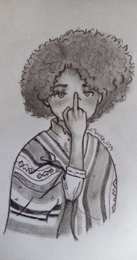 013Almita's tweet photo. Acá otra ilustración mía de Camilo madrigal💛🦎...estoy haciendo el mismo pero en digital cuando lo termine lo publicaré💕 https://t.co/JxWDChp2Yu