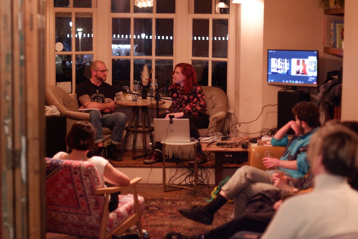 ExplodingAppend's tweet photo. Big thanks to Tom Bunyard who joined us last week @artistresidence to talk about #GuyDebord &amp; the #Situationists. Thanks to everyone who joined &amp; helped make it a really fascinating discussion. Podcast will follow soon. photo: @tasteslikedustz .
#art #avantgarde #brightonevents https://t.co/VFqcbtMwfH