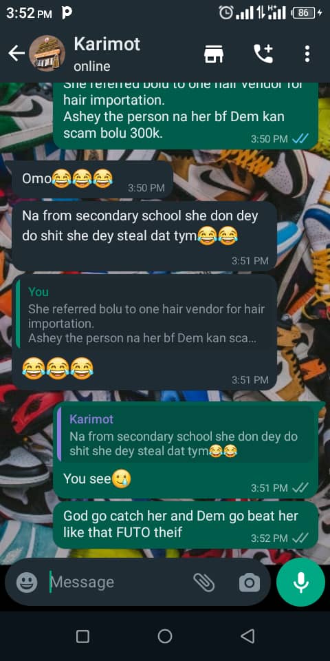 Timdav998's tweet photo. She don dey thief tey tey😂😂 https://t.co/VkgRKiBEUW