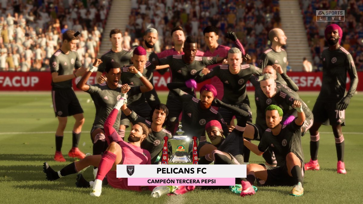 PanteraRosaa77's tweet photo. Hoy toca cerrar una linda etapa con @PelicansFC, club al que formamos con amigos y que en la primera temporada logramos ascender y salir campeones en @FUFVeSports. Donde supimos competir tanto en liga como en copa, logrando en nuestra primera temporada + https://t.co/goev3JQLOJ