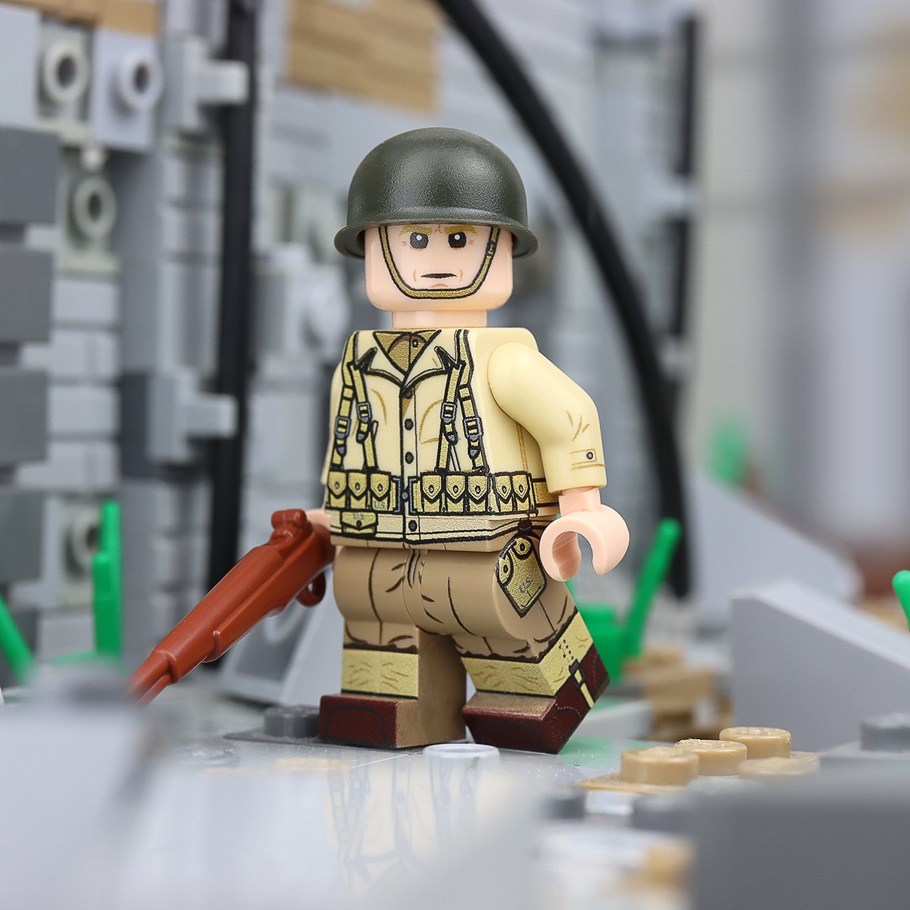 Lego ww2 army minifigures sale