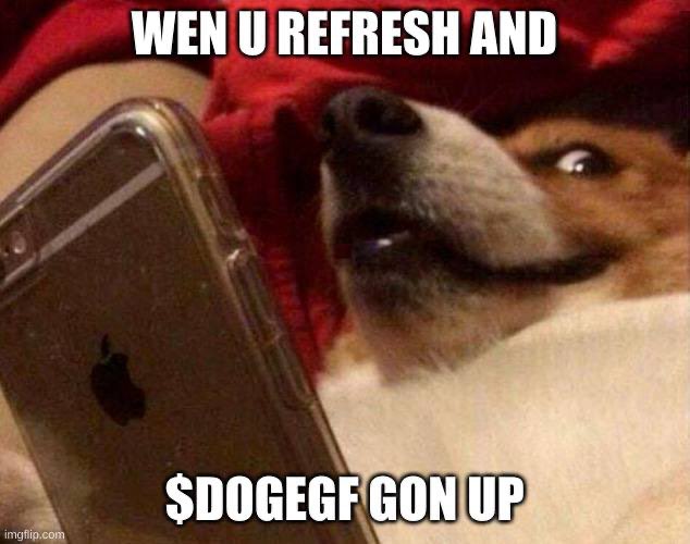 MrPh4ntom20's tweet photo. $DogeGF is becoming a habit ... https://t.co/3eTye4pDnE