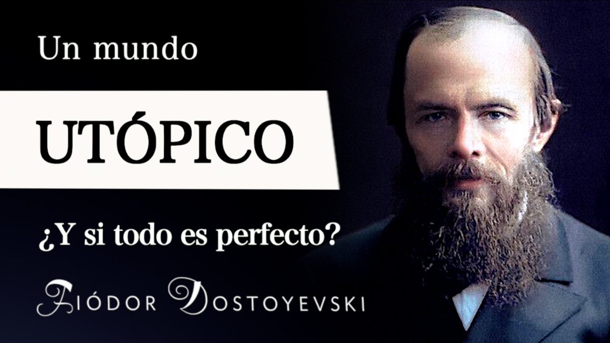 RamTalksYT's tweet photo. 🌍 ¿Y si el mundo fuera un lugar idílico y perfecto?
👥 ¿Y si el comportamiento humano fuera predecible? 
♟️ Pues el hombre del subsuelo tiene la respuesta. 
👁️ En efecto, hoy vuelve Fiódor Dostoievsky. 
🔗 Link: https://t.co/aAnhWL1Tow https://t.co/2I3Cs1UE5c