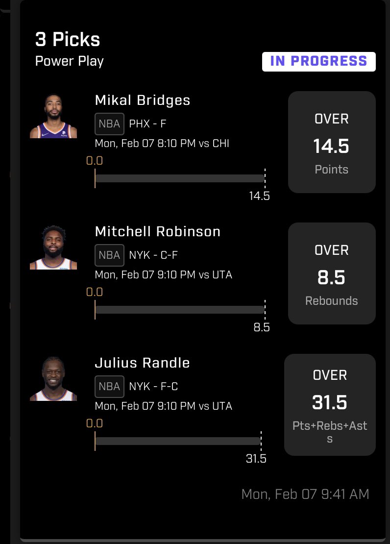 RickyOvers's tweet photo. Getting in on the Road To 56 action through @PrizePicks! Need an NBA winner to advance so locked in a couple…

#PrizePicks #PlayerProps https://t.co/bZklWNwwH4