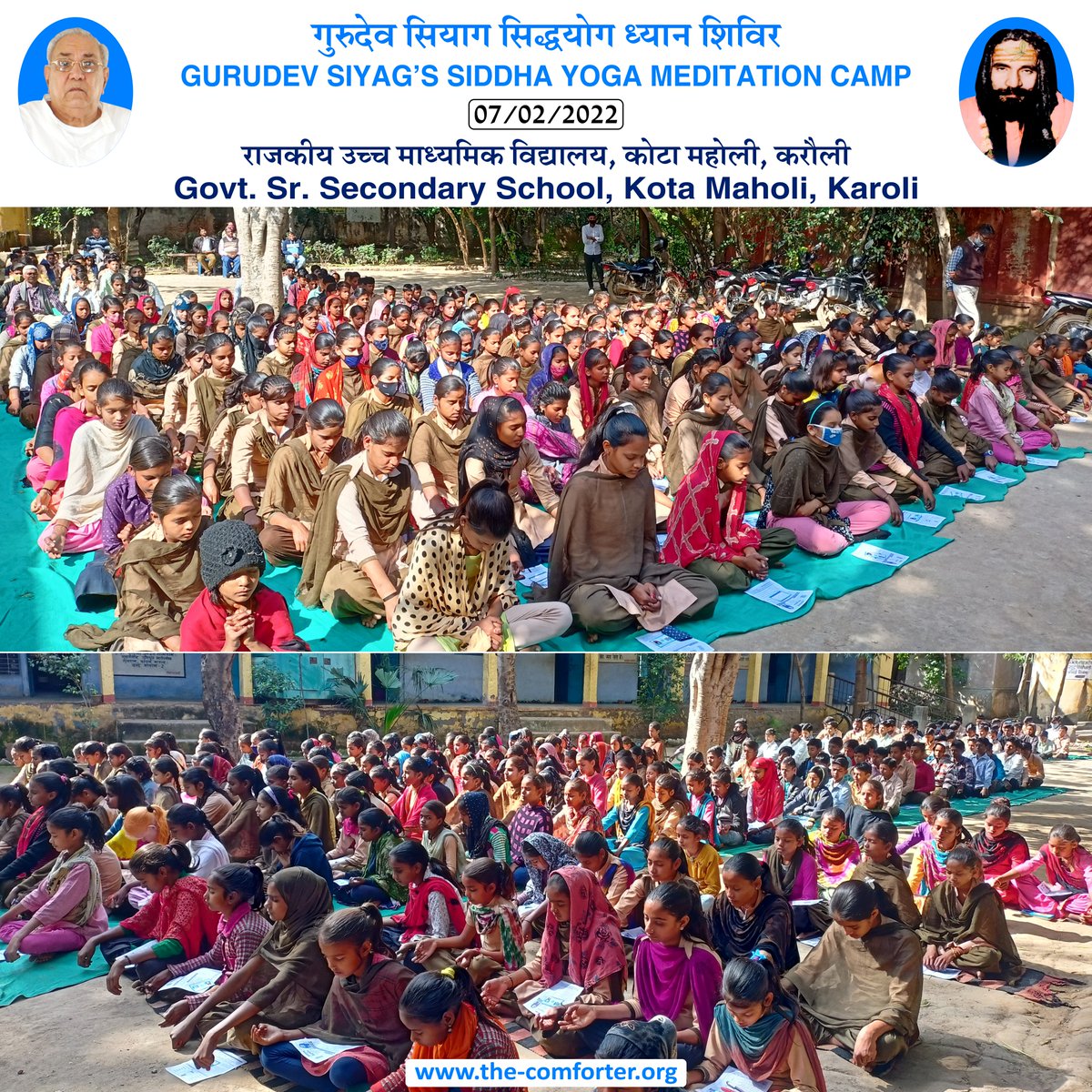 #MeditationCamp #Yoga #Gurudevsiyag #avskjodhpur
→ Website: the-comforter.org
→ Social media: the-comforter.org/socialmedia