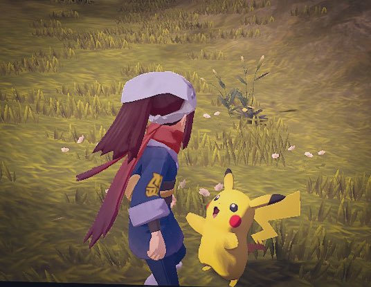 InvernessACNH's tweet photo. Nueva aventura #PokemonLegendsArceus   #Arceus  #NintendoSwitch https://t.co/ZfD4p9HCxS