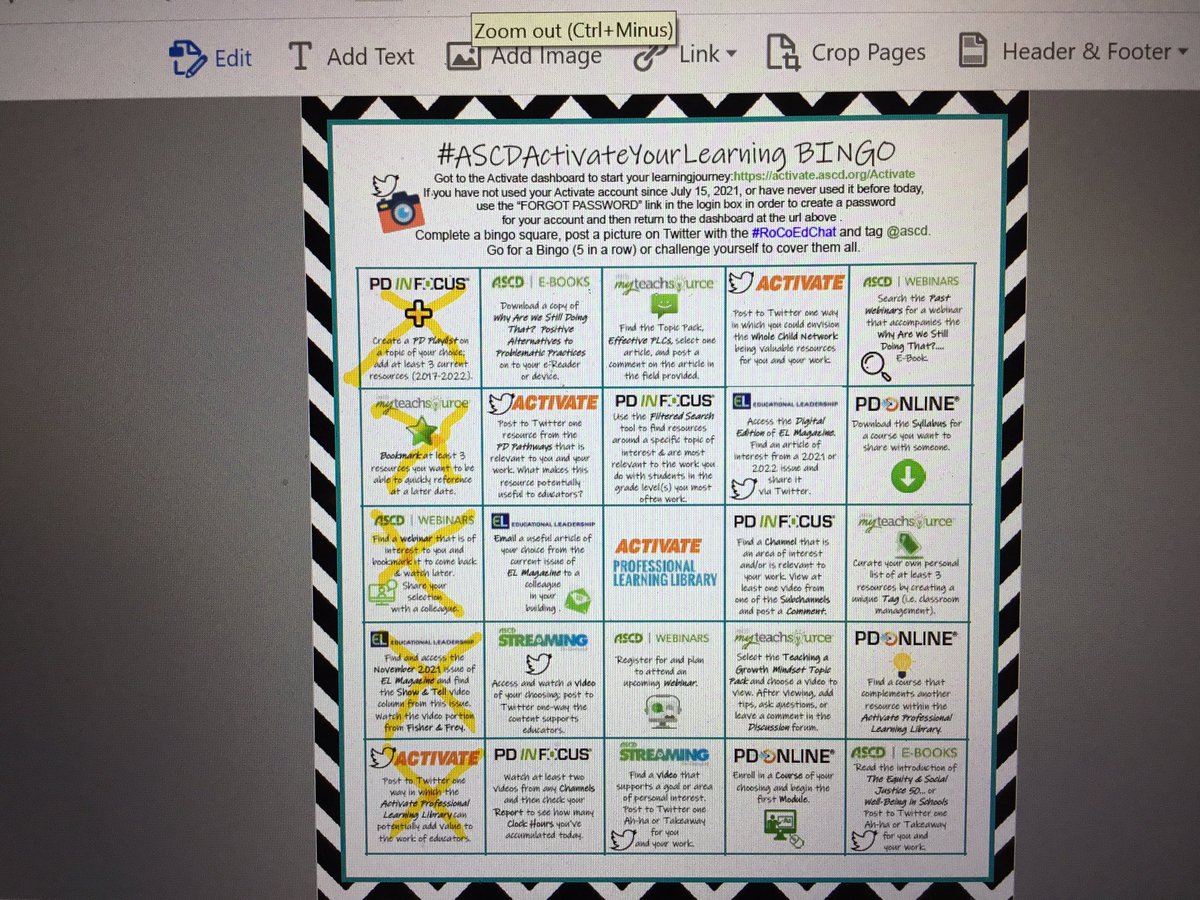 CupofJodie's tweet photo. Activate Professional Learning Library will give educators the choice of relevant topics to learn about and give them multiple ways of accessing professional development. #RoCoEdChat @ASCD https://t.co/Ia26QGS5aj