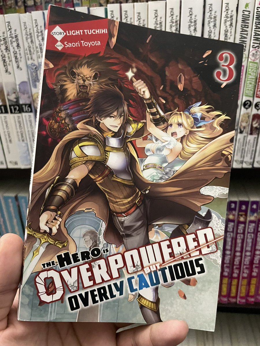 The Hero Is Overpowered but Overly book by Light Tuchihi