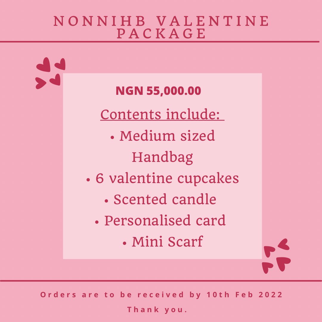 nonnihb's tweet photo. The “𝗦𝗽𝗹𝗲𝗻𝗱𝗼𝘂𝗿” package
Swipe for contents

Price: N55,000.00
P.S: Cost is exclusive of delivery

#nonnihb #valentinegiftforher #giftsforher https://t.co/AfkHlwpy2J