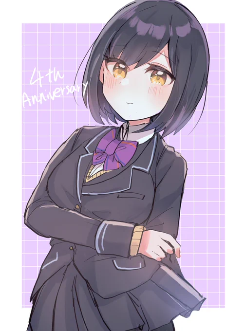 凛先輩4周年!おめでとうございます…!!大好きです! #凛Art 