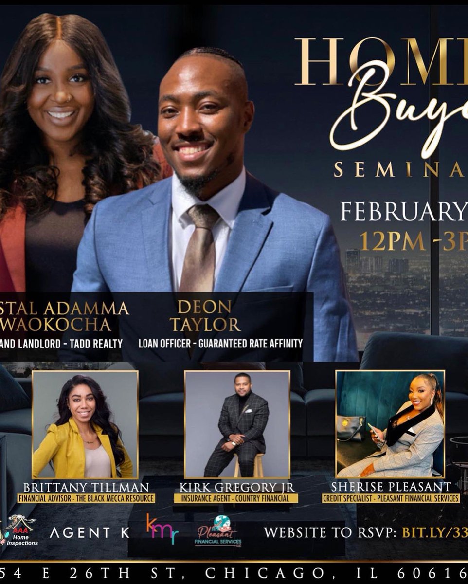 Crystal_Adamma's tweet photo. Last Saturday Deon and I hosted our first time home buyer seminar! We walked our guest from start to finish through the home buying seminar! It is our goal to make your home purchase realistic for  you!!
•
Crystal Adamma Nwaokocha
Realtor, B.A 
Adammatherealtor@gmail.com https://t.co/CgumrPltqE