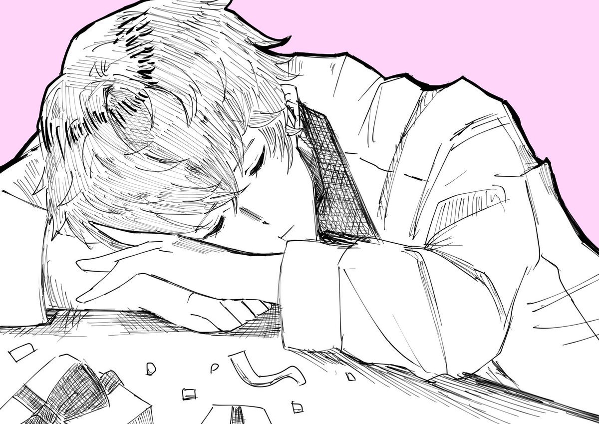今日ぐらい沢山寝な、ミスラさん

#ミスラ誕生祭2022
#ミスラ生誕祭2022
#まほやく_fa 