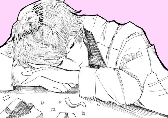 今日ぐらい沢山寝な、ミスラさん

#ミスラ誕生祭2022
#ミスラ生誕祭2022
#まほやく_fa 